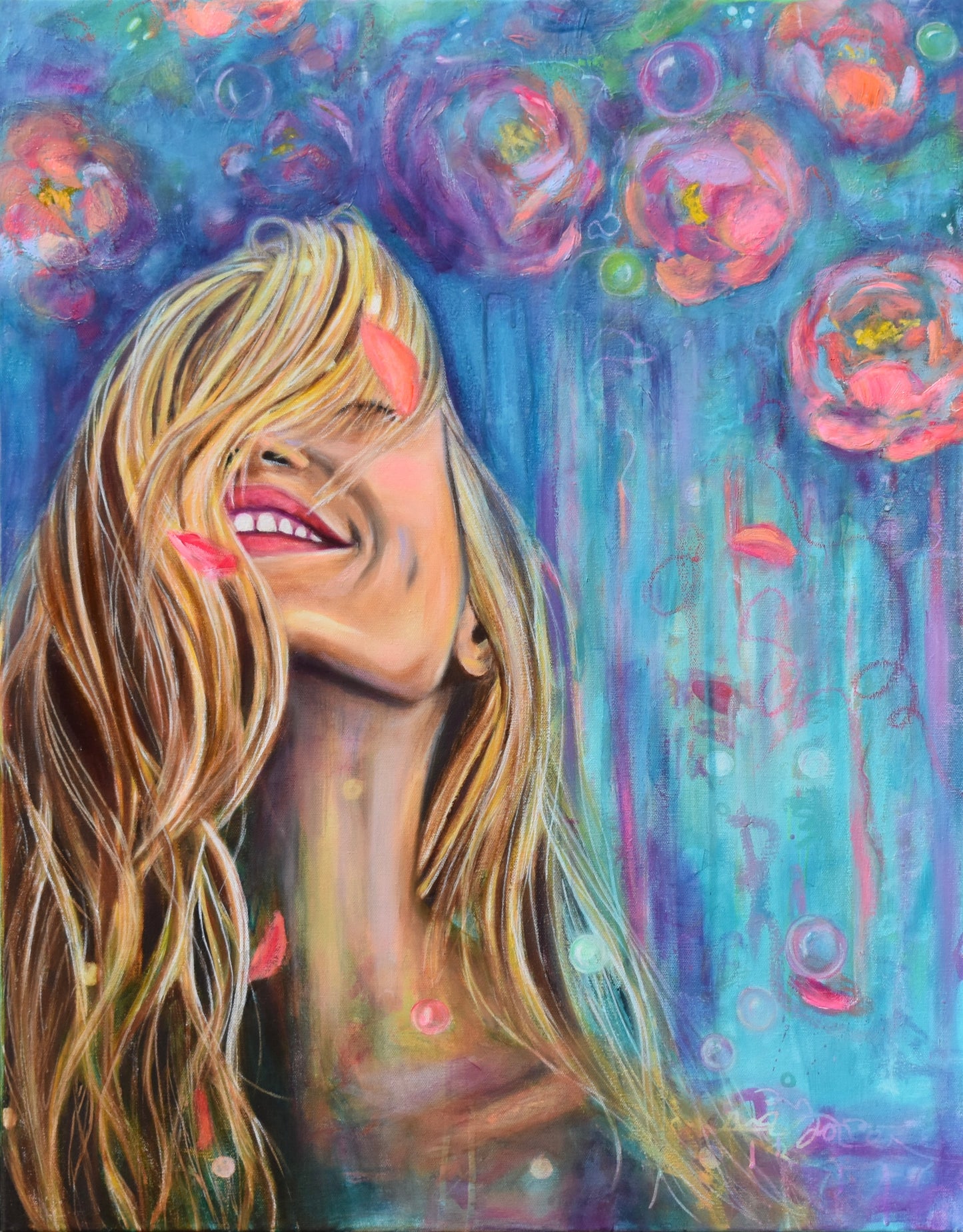 Send Me On My Way - Original Painting on Canvas