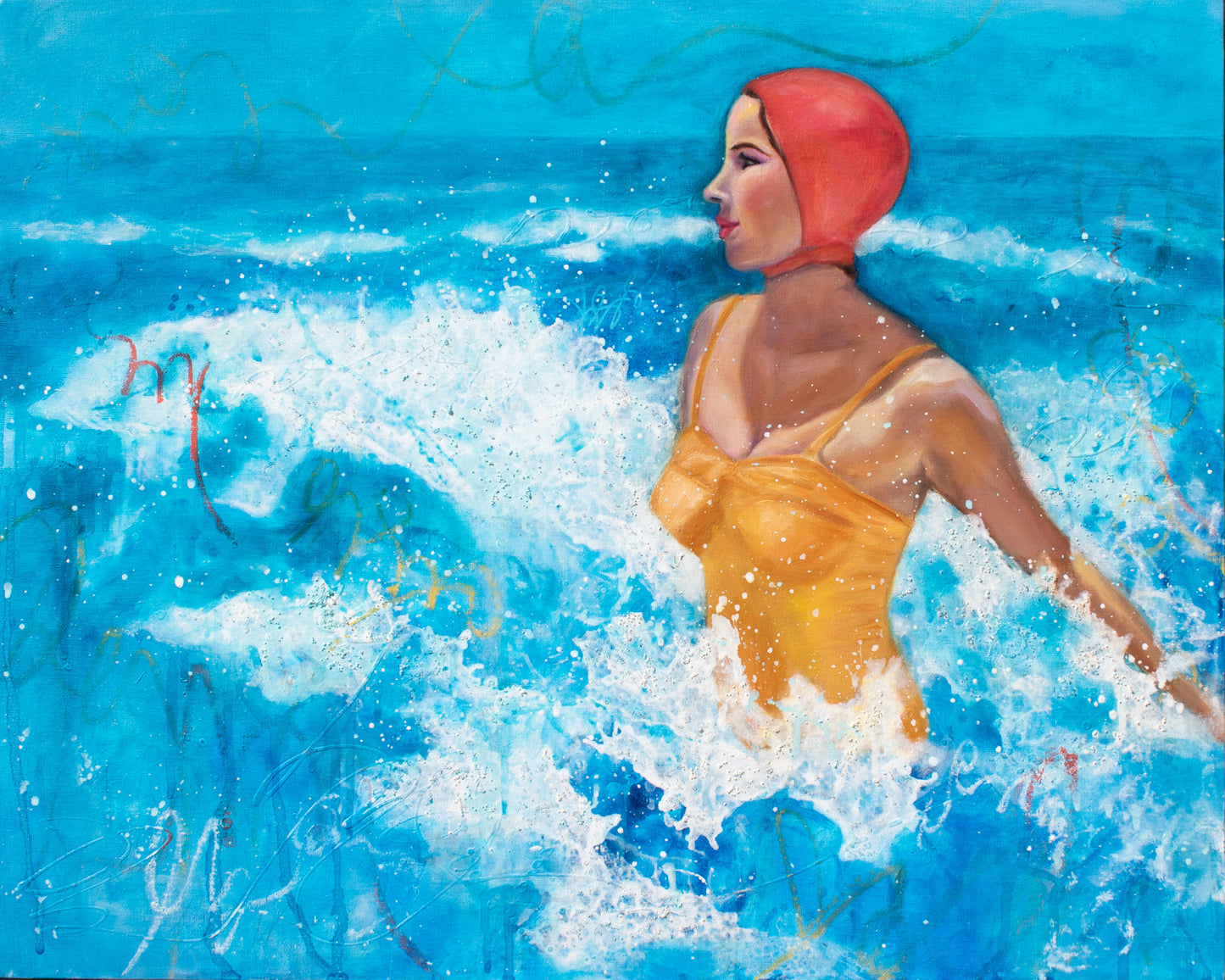 Summer Sunshine - Original Painting on Canvas