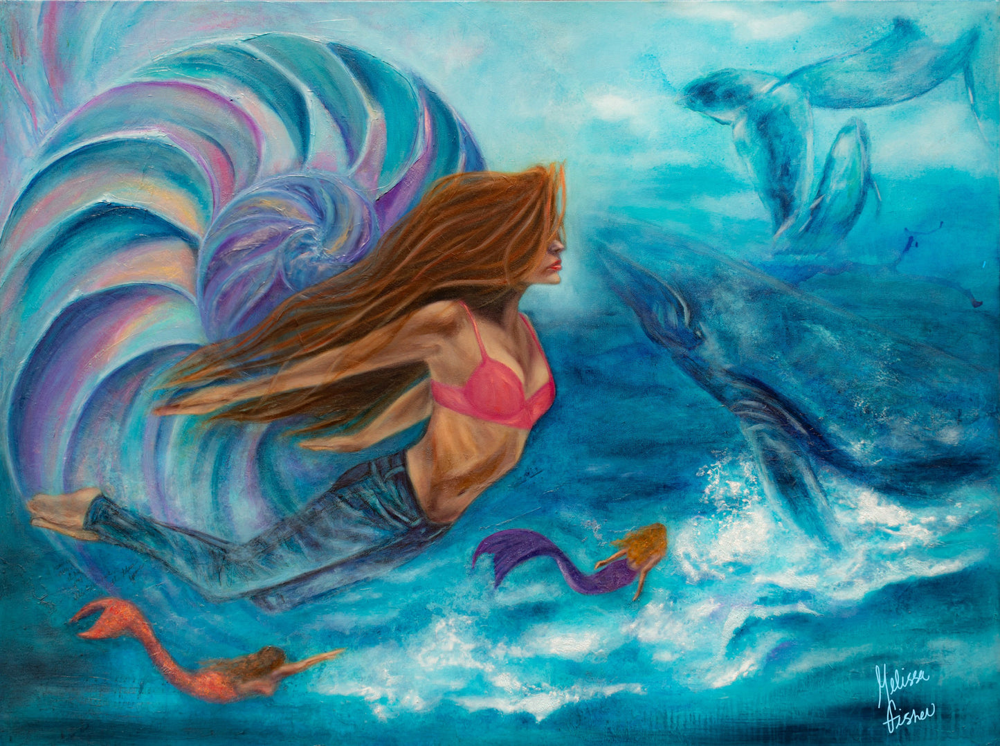 Silent All These Years - Original Painting on Canvas