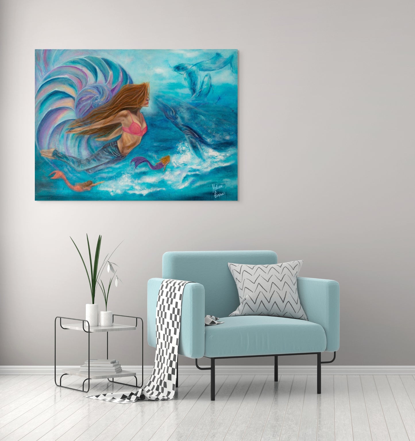Silent All These Years - Original Painting on Canvas