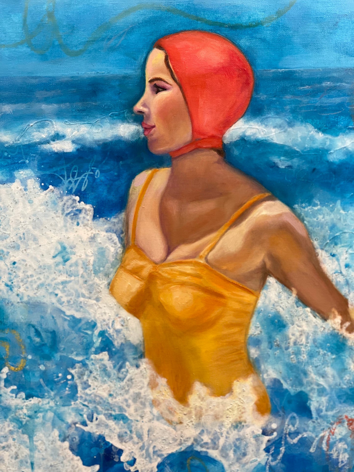 Summer Sunshine - Original Painting on Canvas