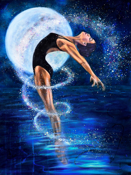 Moon Dancer - Original Painting on Canvas